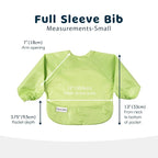 Tiny Twinkle Long Sleeve Bib for Babies & Toddlers – 2 Pack Waterproof Smock - Image 5