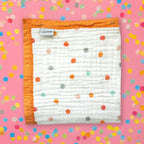 Organic Cotton Muslin Baby Blanket - Image 2