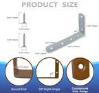 Anti Tip Furniture Anchors for Baby Pet Proofing, Furniture Wall Anchor - Image 5