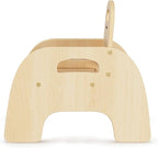 Foundations Simple Sitter 7” Low Wood Feeding Chairs, Wide No-Tip Base - Image 4