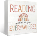 Mtrgdn Reading Conner Decor for Classroom, Boho Rainbow Classroom Reading Nook by MtrgdnHomeDecor
