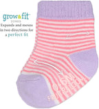 Fruit of the Loom Baby 14-Pack Grow & Fit Flex Zones Cotton Stretch Socks - Image 2