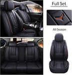 Waterproof 5 Car Seat Covers for Suzuki 1999-2025 95% Models, Premium Faux - Image 2