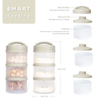 Termichy Stackable Formula Dispenser Portable Milk Powder Container, 2 Pack - Image 2