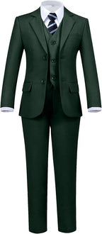 Boys' 5 Piece Formal Suit Set by Hipfun