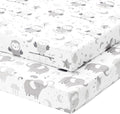 Mini Portable Crib Sheets Fitted by JoeyJoan