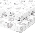 Mini Portable Crib Sheets Fitted by JoeyJoan
