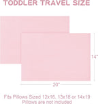 Cotton Toddler Pillowcase 14x20 Envelope: Long-Staple Cotton, Ultra Soft - Image 6