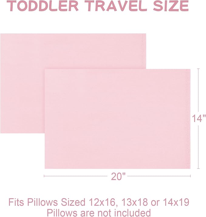 Cotton Toddler Pillowcase 14x20 Envelope: Long-Staple Cotton, Ultra Soft - Image 6