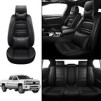 Car Seat Covers for Chevy Silverado 2007-2025 | 5-Seats Seat Covers, Waterproof - Image 2