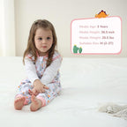 WONDAY Toddler Sleep Sack with Feet, 0.5 Tog Sleeping Sacks - Image 6