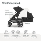 UPPAbaby Vista V3 Stroller + Bassinet V3 - Image 2