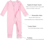 Aablexema Baby Footless Pajamas Zipper - Image 3