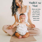 Ava + Oliver Vegan Leather Baby Changing Mat - Image 6