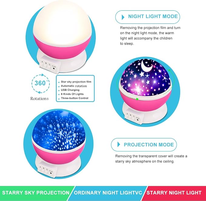 Star Projector, Night Light Lamp Fun Gifts - Image 5