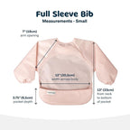 Tiny Twinkle Long Sleeve Bib for Babies & Toddlers – 2 Pack Waterproof Smock - Image 3