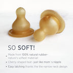 HEVEA Standard Neck Glass Baby Bottles - Image 4