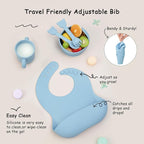 Baby Silicone Feeding Set, Toddler Led Weaning Utensils Sets - Image 6