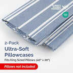 King Pillow Cases Set of 2 - Image 2