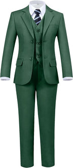 Boys' 5 Piece Formal Suit Set by Hipfun