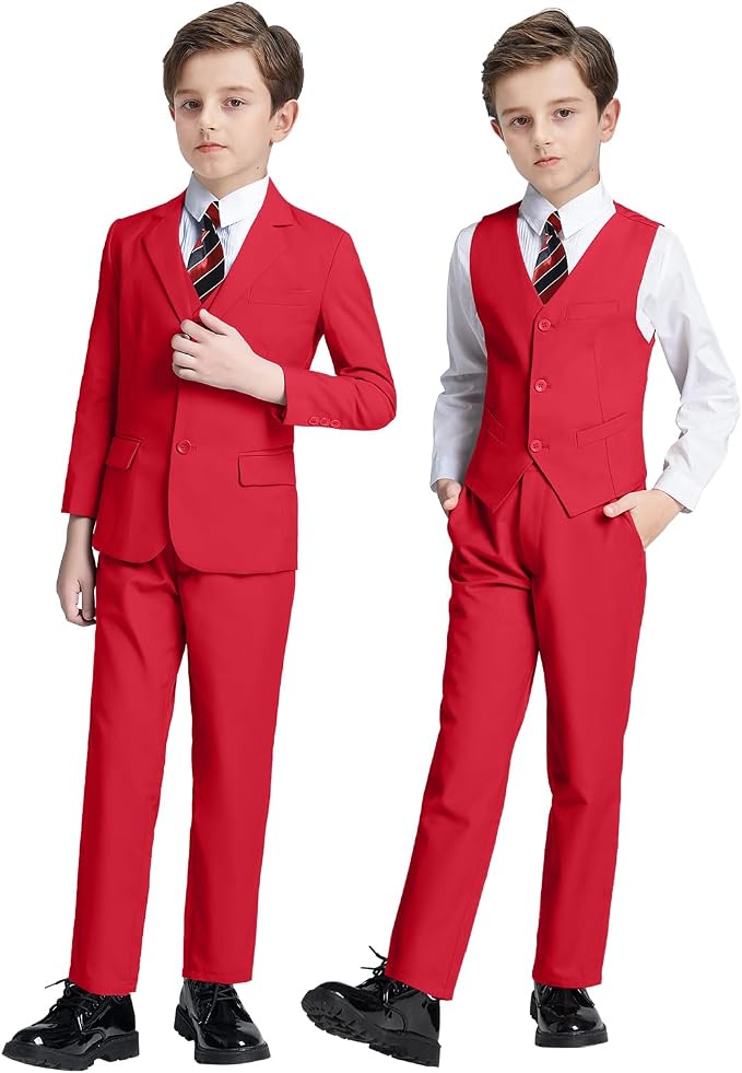 Boys' 5 Piece Formal Suit Set - Image 3