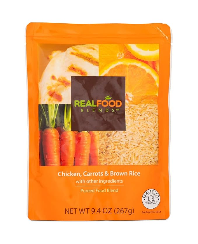 Real Food Blends Chicken, Carrots & Brown Rice - Image 3