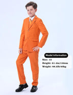 A&J DESIGN Boys 7-Piece Formal Suit Ring Bearer Outfit - Image 2