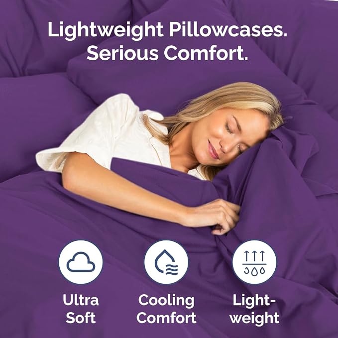 Queen Pillow Cases Set of 2 - Image 3