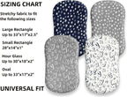 4 Pack Breathable Bassinet Sheets - Image 7