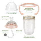 haakaa Weighted Straw Sippy Cup - Image 6