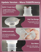 6pcs Updated Silicone Flange Insert 16mm Compatible - Image 4