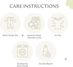 Bamboo Little Soft Baby Footie Pajamas, Baby Clothes, Newborn Sleepers - Image 4