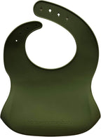 Denver James Silicone Feeding Bibs | Dishwasher Safe. Waterproof. Adjustable. - Image 3