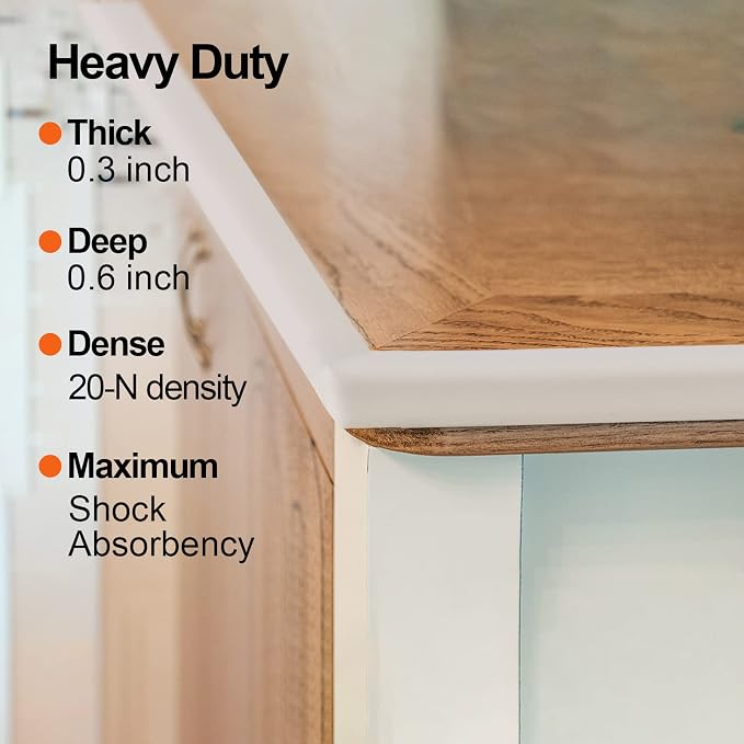 Baby Proofing Edge and Corner Guards, Safety Furniture Bumper - Image 2