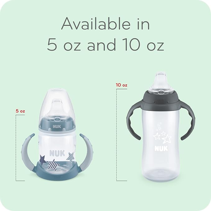 NUK Active Sippy Cup, 10 oz, 2 Pack, 12+ Months, Timeless Collection, Amazon - Image 6