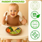 Stainless Steel Toddler Plate - Image 2