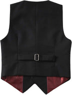 Visaccy Boys Suits Slim Fit Dress Clothes Ring Bearer Outfit - Image 6