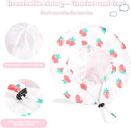 Baby Girl Sun Hat with UPF 50+ Outdoor Adjustable Beach Hat with Wide Brim - Image 3
