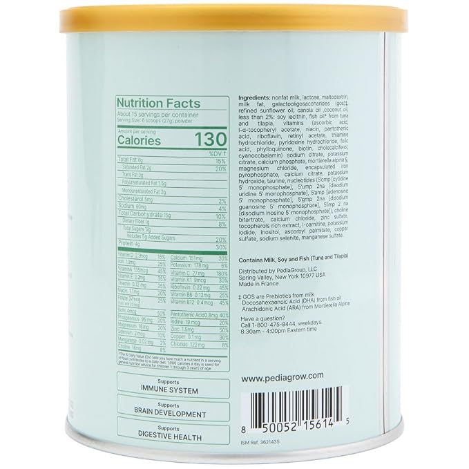 Toddler Nutritional Milk Powder, Made in France, Grass-Fed Milk - Image 2