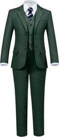 Boys' 5 Piece Formal Suit Set by Hipfun