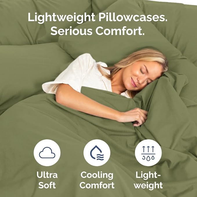 Queen Pillow Cases Set of 8 - Image 3