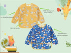 2 Pack Baby Bibs for Boy, Baby Bibs for Eating, Mess Proof Baby Bib, Full - Image 6