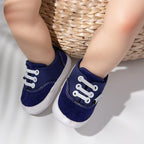 Morbido Infant Baby Boys Girls Canvas Sneaker Toddler Slip On Anti Skid Newborn - Image 3