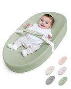 COMOMY Baby Changing Pad with Wipeable & Waterproof PU Cover, Contoured Diaper by COMOMY