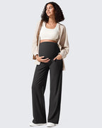 G4Free Ribbed Maternity Yoga Pants - Image 7
