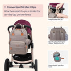BabbleRoo Diaper Bag Backpack - Image 6