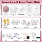 8PC Flange Insert 15/17/19/21mm Compatible - Image 2