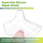 haakaa Nipple Shields for Nursing Nipple Shield for Breastfeeding - Image 3