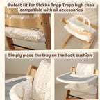 Waterproof Compatible Stokke Tripp Trapp Cushion Set - Image 3
