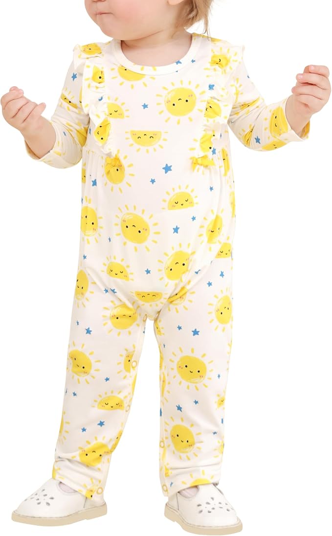 Baby Girl Romper Viscose from Bamboo Jumpsuit by DreamHalo